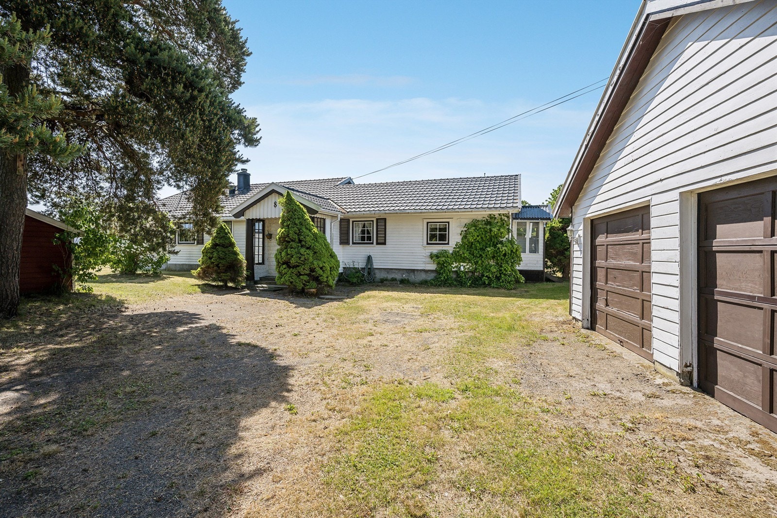 Boligen er svært innholdsrik med sitt P-rom på 206 kvm. Her er alt på en flate. (Fotograf Kristian Bollæren/Fotofinish). Galleribilde