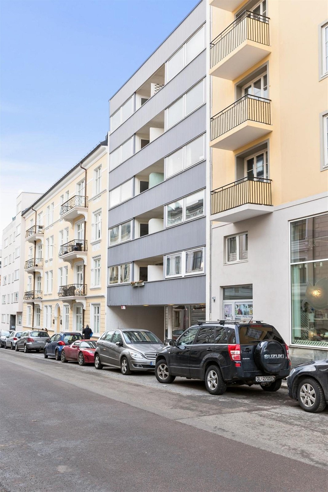 Fasade av bygget Galleribilde