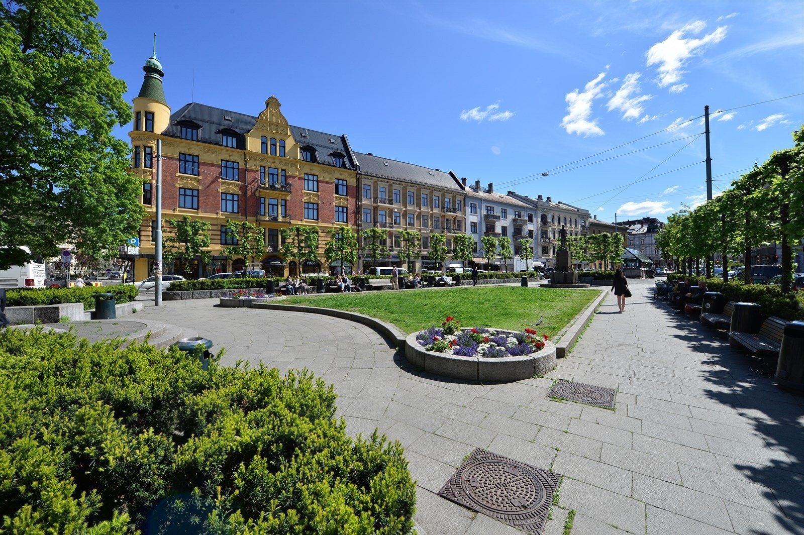 Kort spasertur til Majorstuen med nytt kjøpesenter, Bogstadveien og t-bane Galleribilde