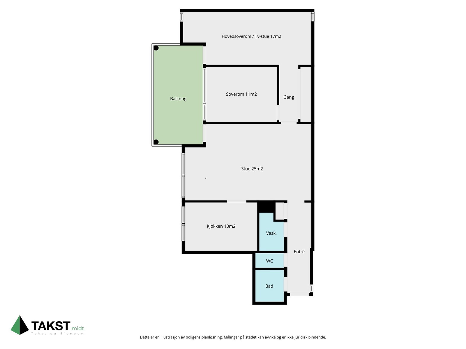 Planløsning. Galleribilde