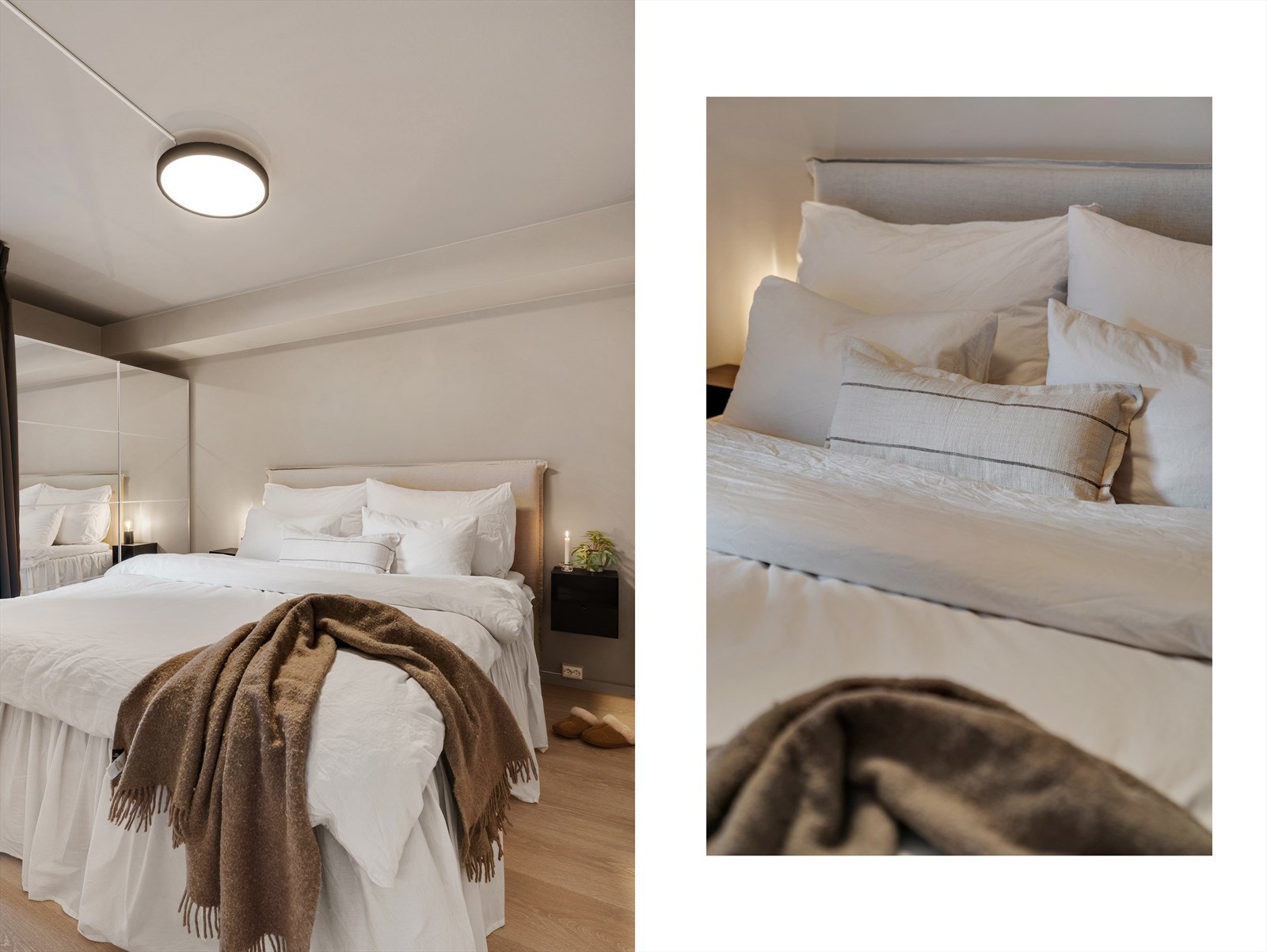 - Her har du god plass til dobbeltseng i ønsket størrelse samt øvrig møblement - Galleribilde