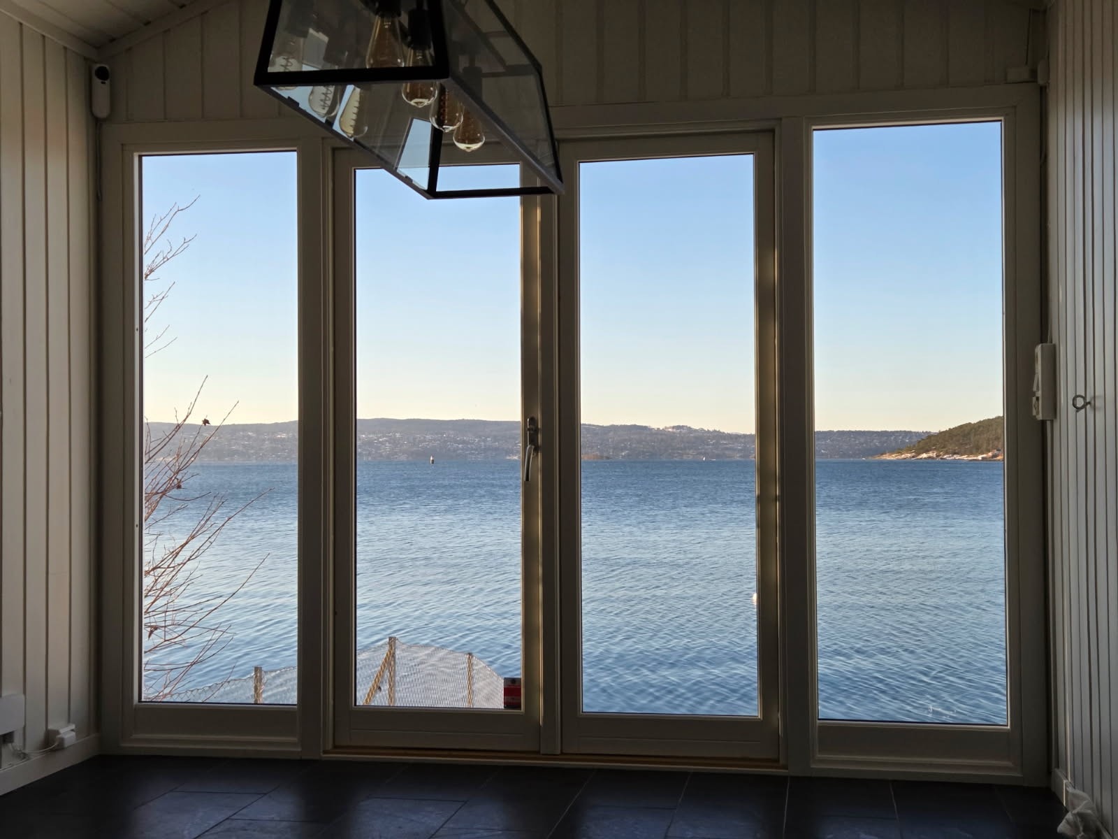 Utsikt fra badehus Galleribilde