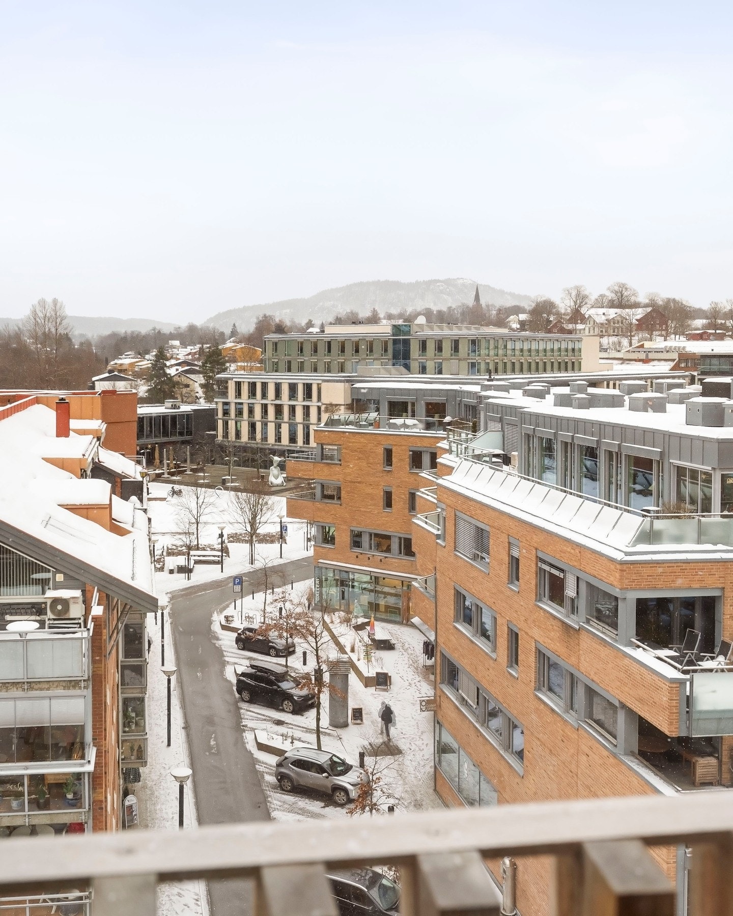 Utsikt fra vindu Galleribilde