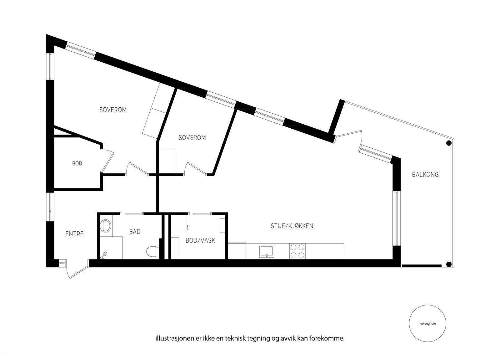 Plantegning. Galleribilde