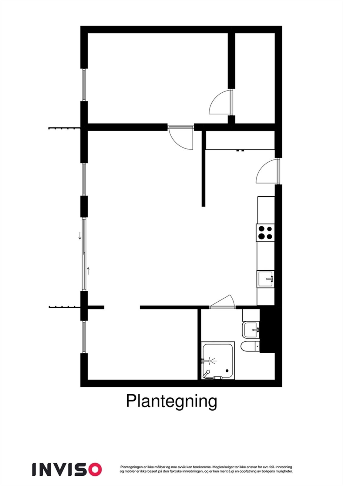Plantegning. Galleribilde