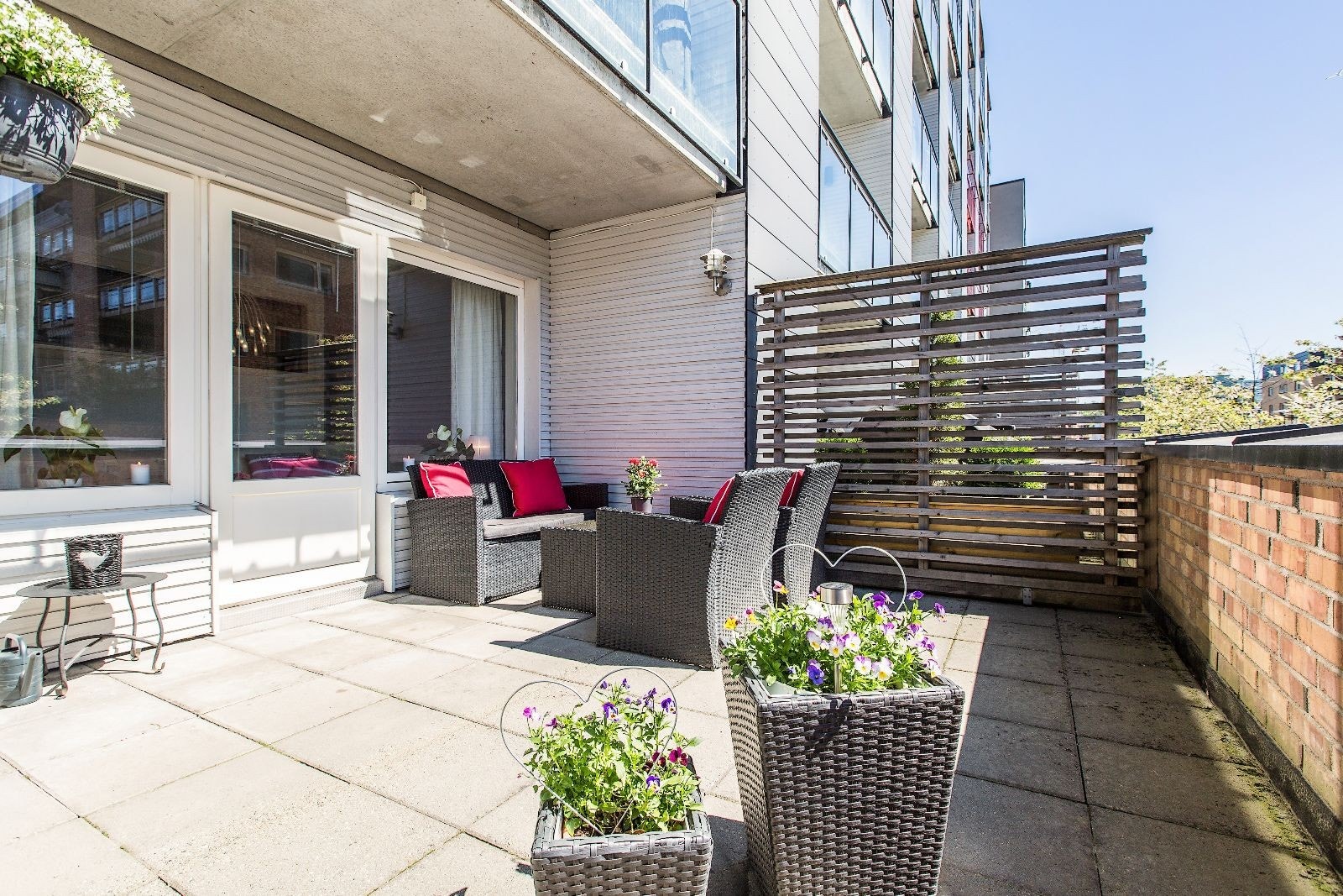 God plass til utemøblement og grill. Skjermet beliggenhet. Galleribilde