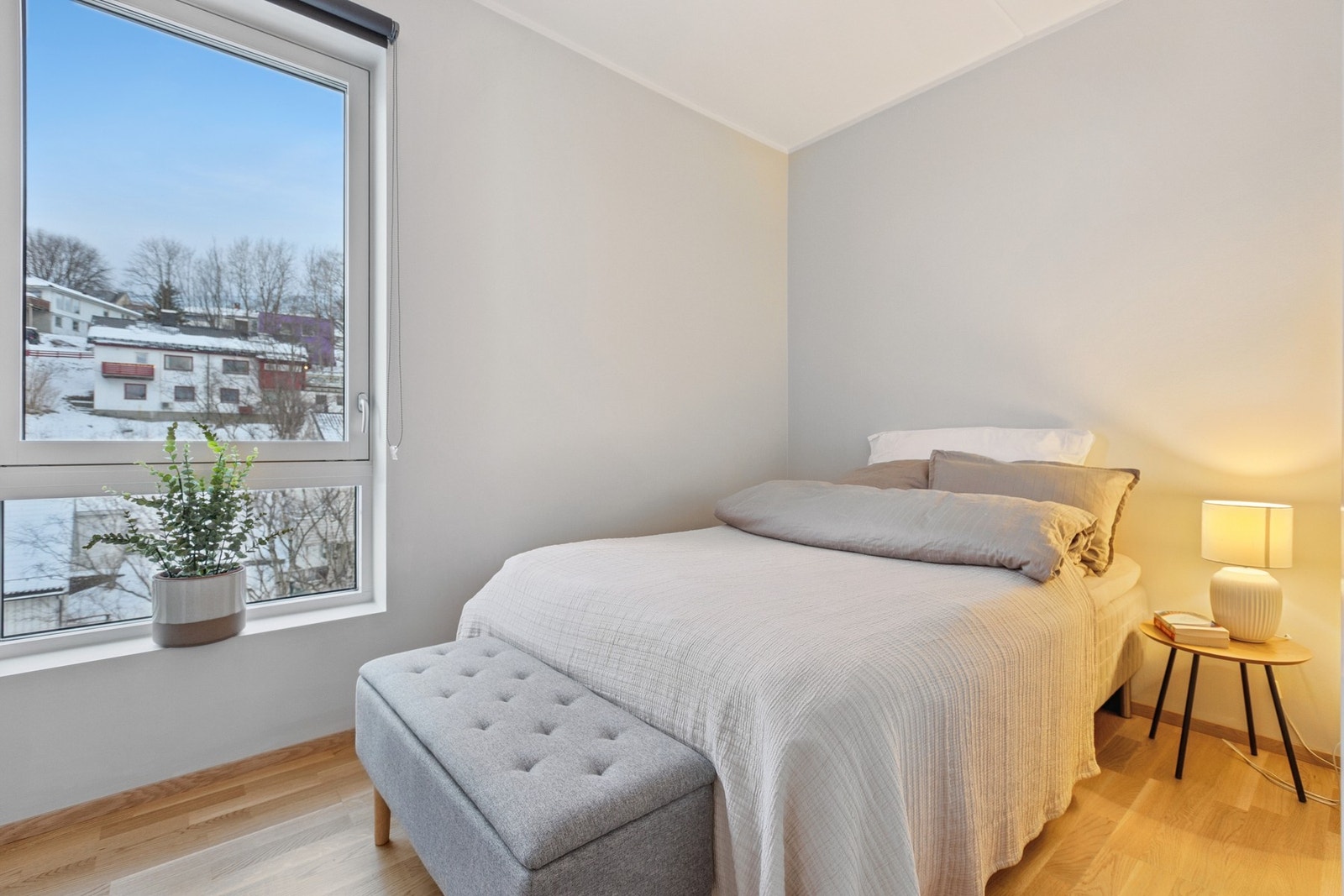 Hovedsoverom på 8,7 m². Galleribilde