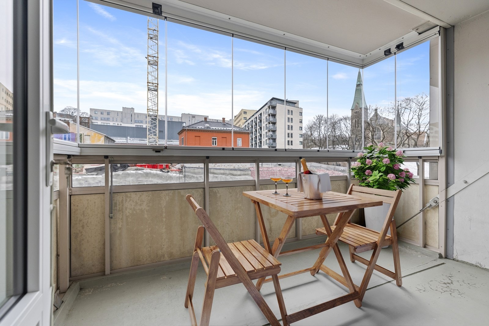 Innglasset balong - digitalt stylet ment for illustrasjon. Galleribilde