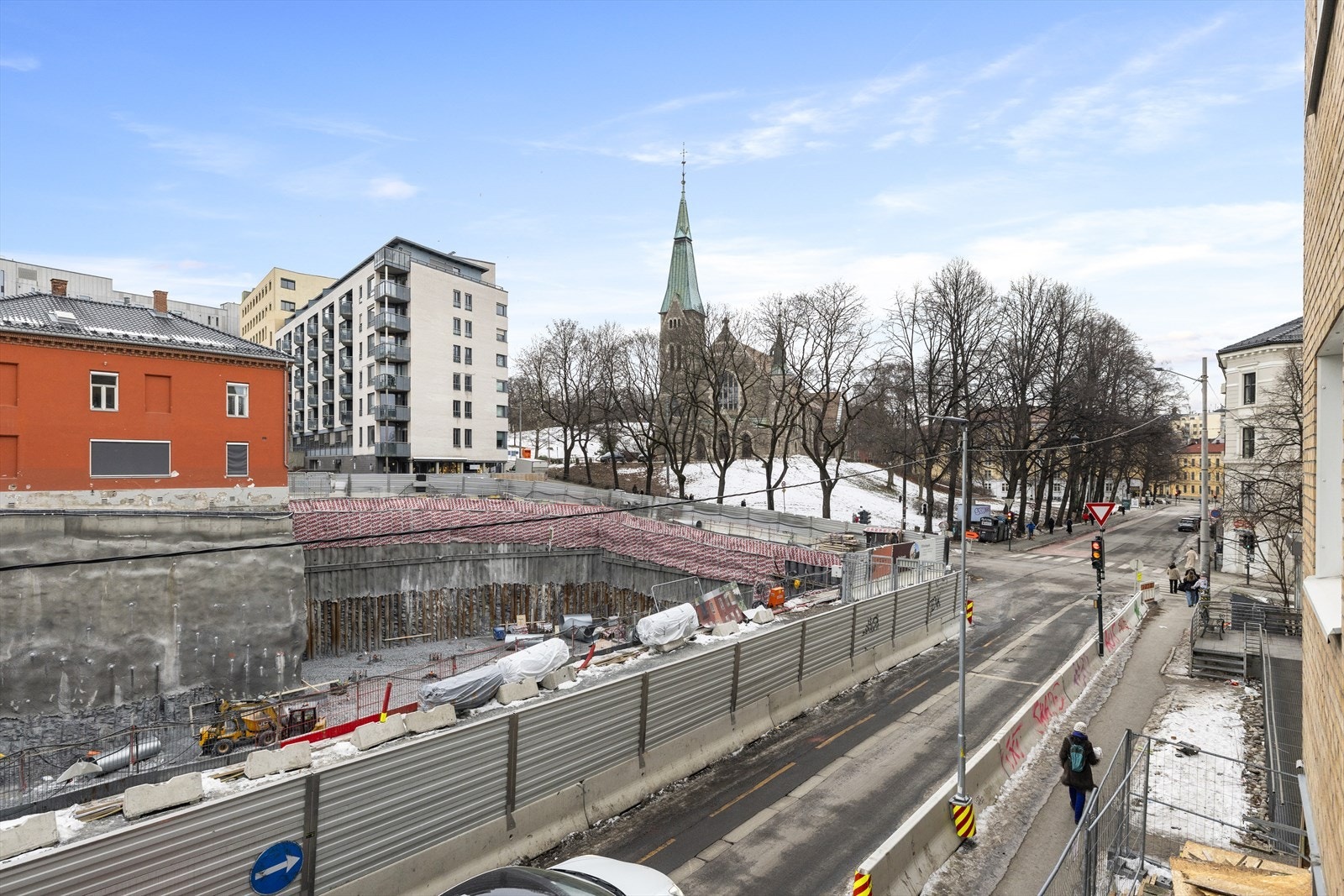 Utsikt fra balkongen. Galleribilde