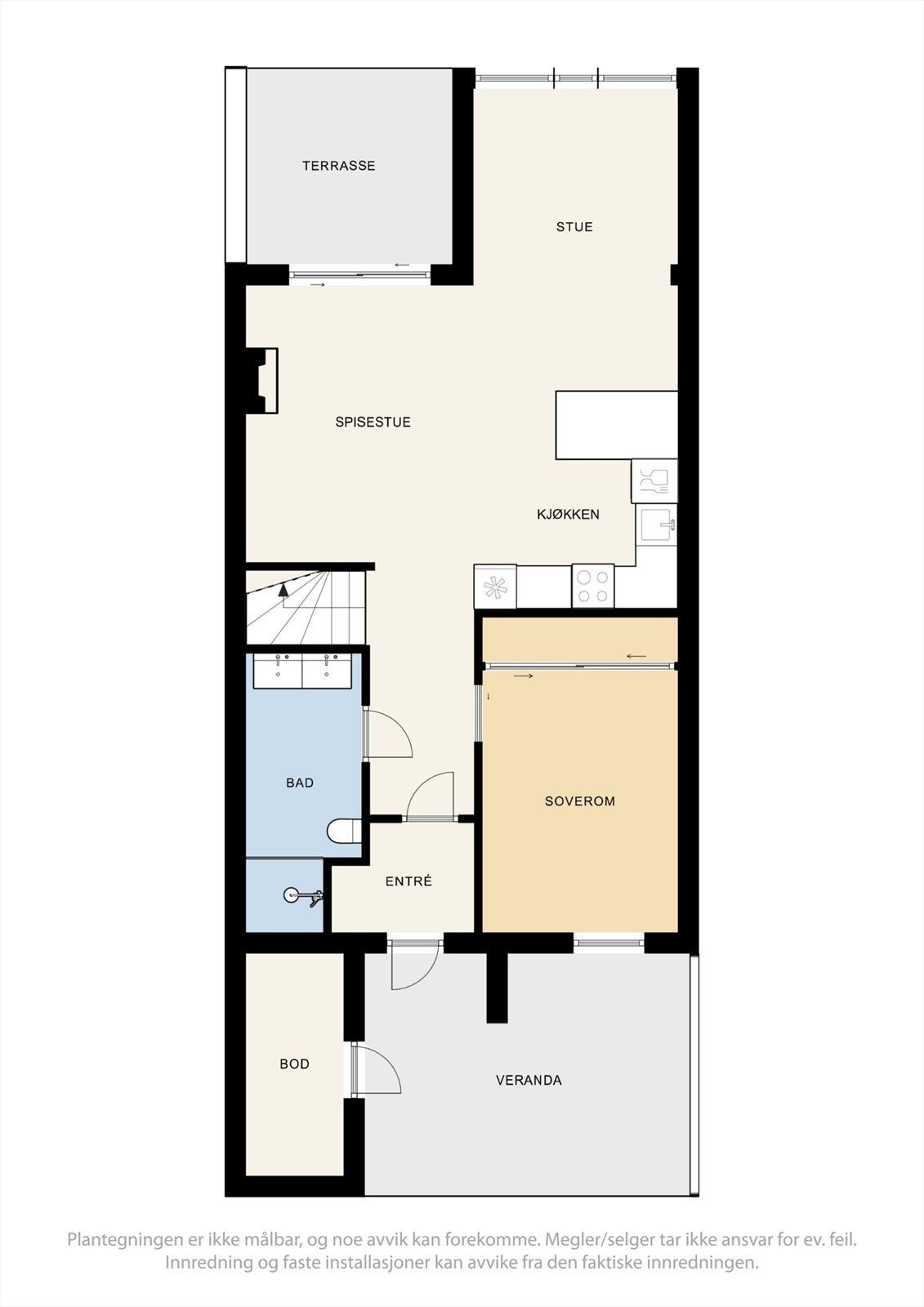 Plantegning 1. Etg - Eidshaven 10. Galleribilde