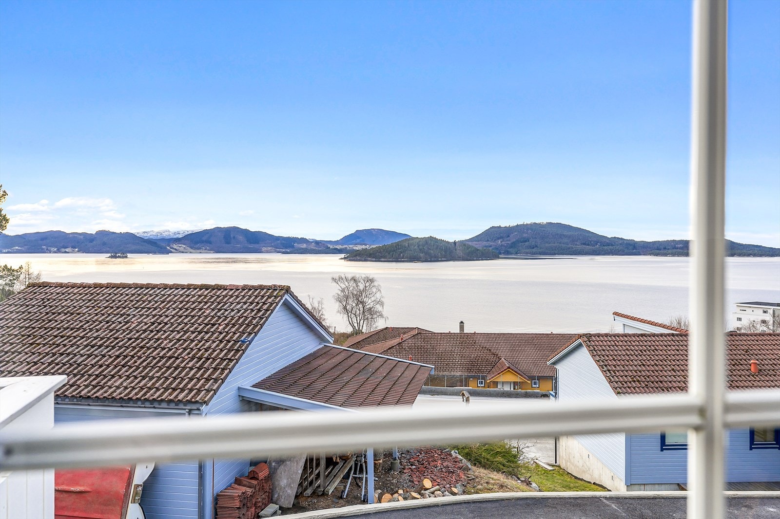 Utsikt fra stuen Galleribilde