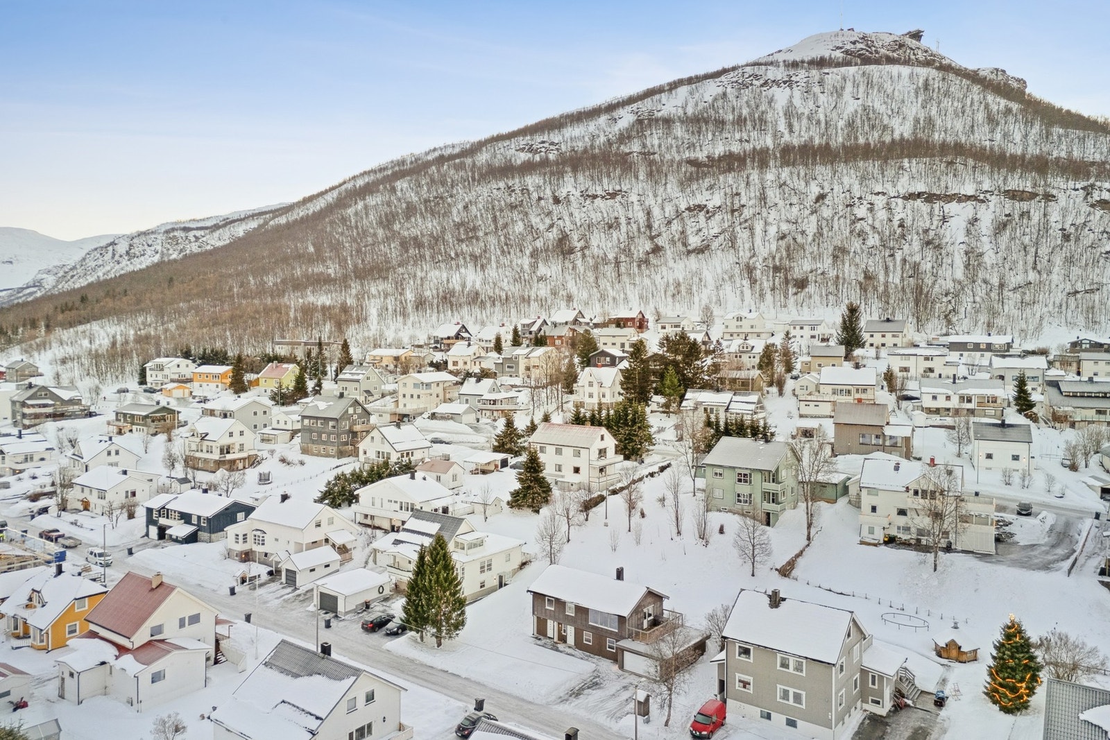 Nærområdet fra luften. Galleribilde