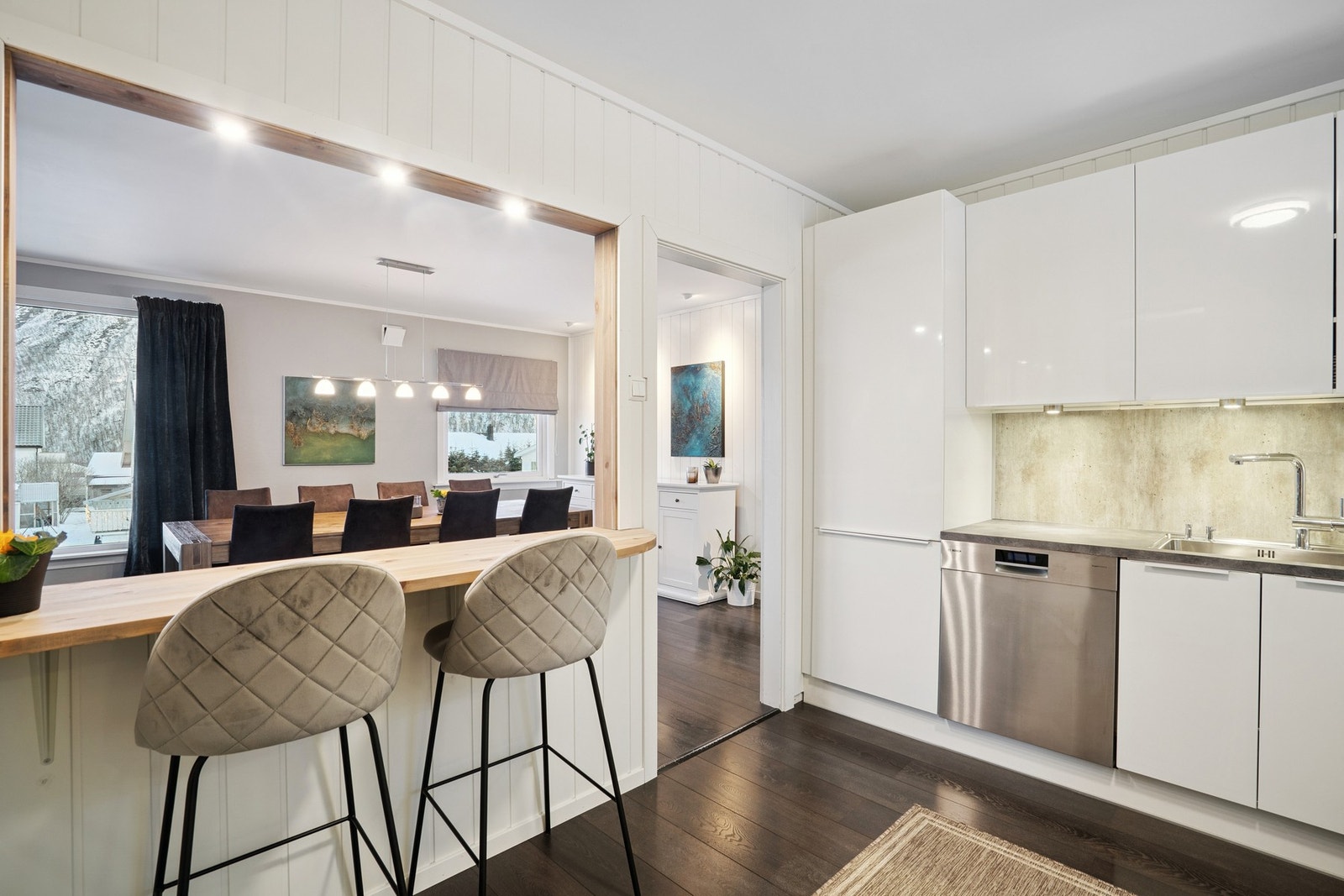 Kjøkken. Galleribilde