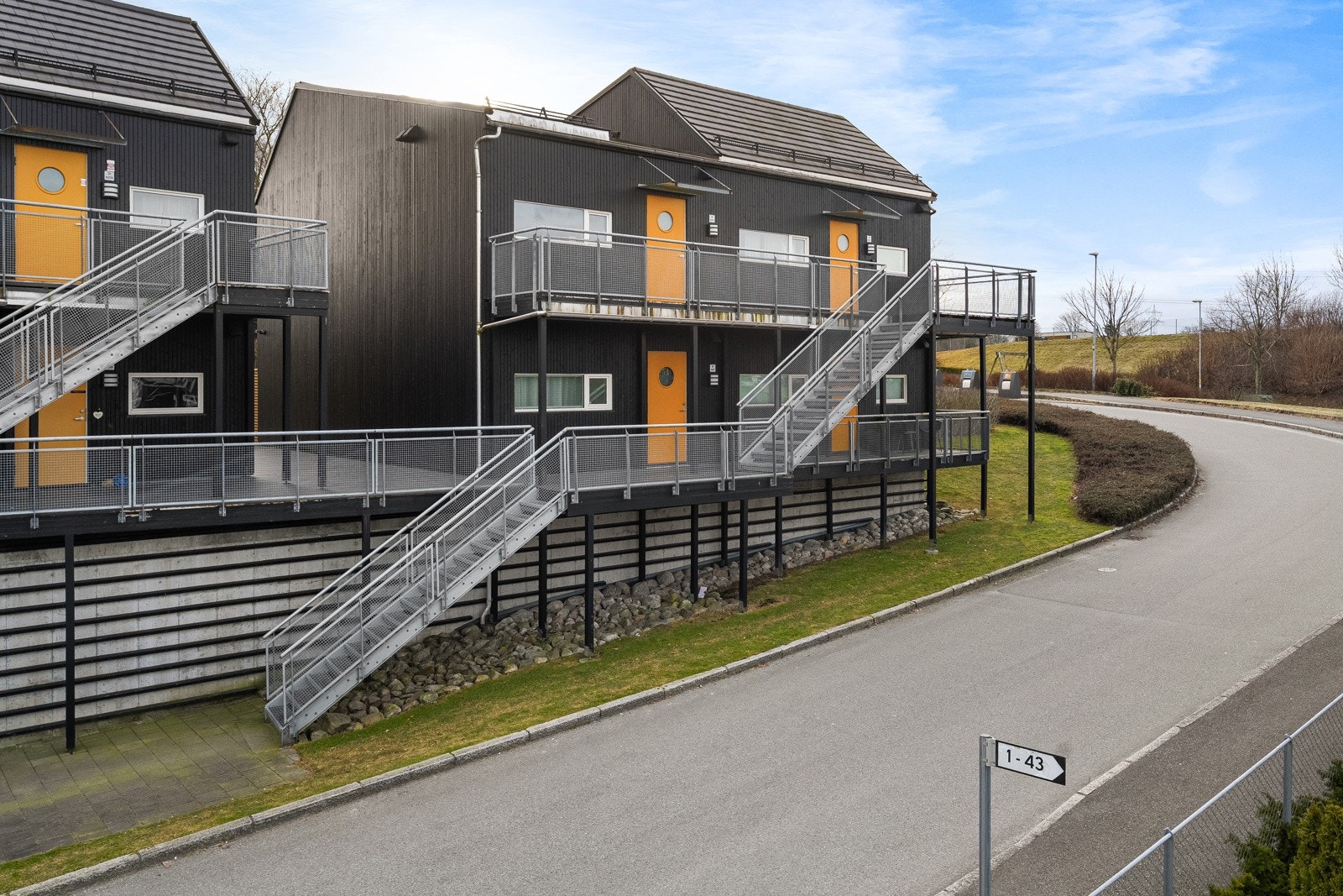 Her bor du sentrumsnært, men likevel tilbaketrukket. Galleribilde