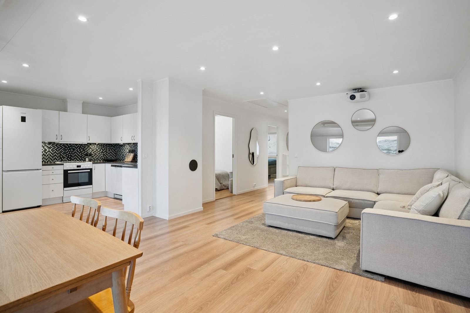 Åpen stue/kjøkken løsning Galleribilde