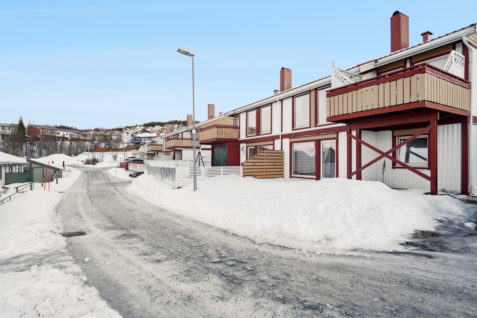 Fasade fra nedsiden Galleribilde