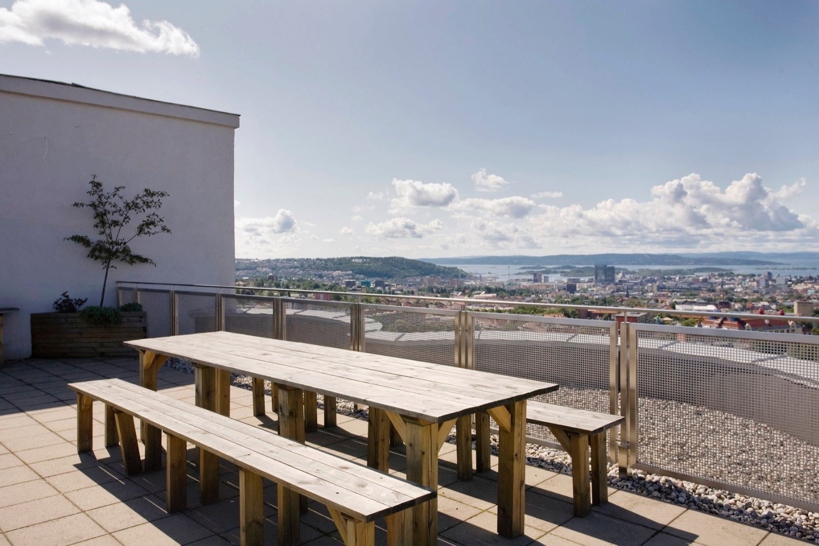 Felles takterrasse Galleribilde