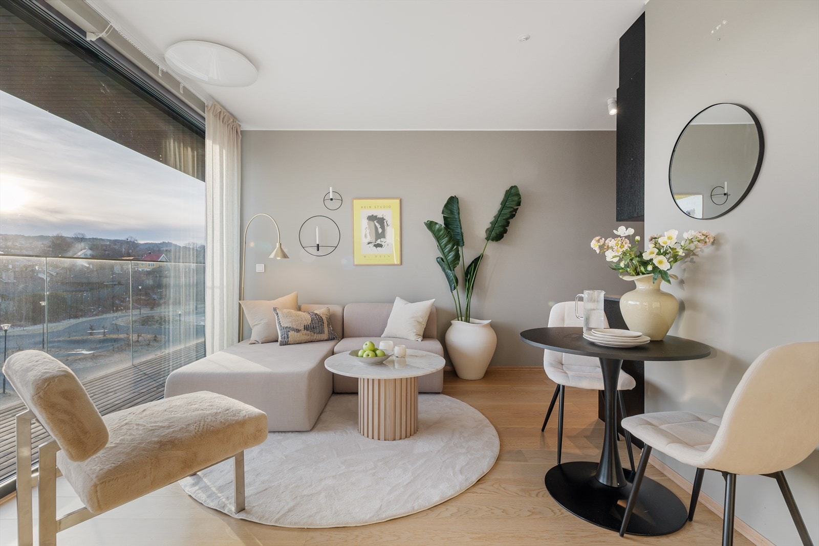 Her er det lagt vekt på moderne, likevel tidløse kvaliteter og farger. Galleribilde