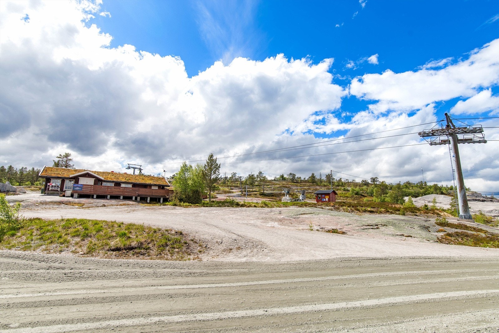 Utsikten kafé er like i nærheten av hytten Galleribilde