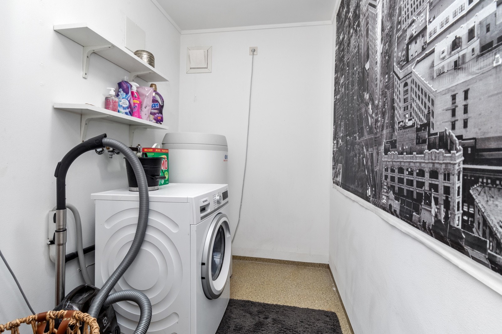 Praktisk eget vaskerom. Galleribilde