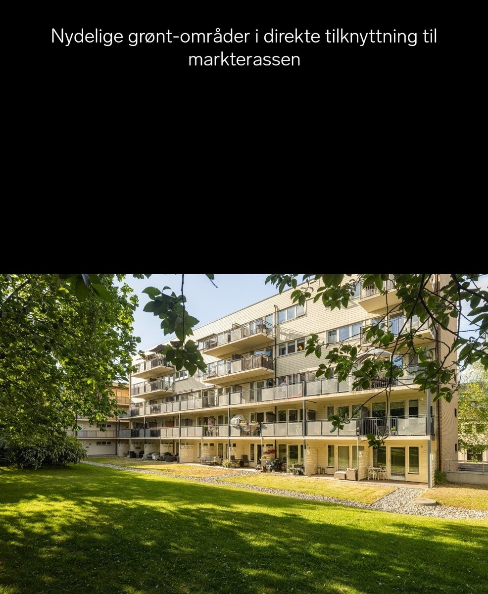 Fint uteområde med lite innsyn fra naboer. Galleribilde