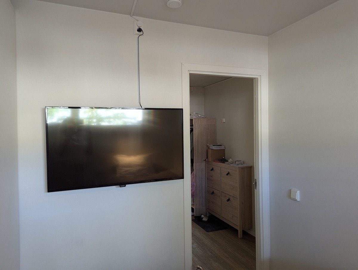 Tv på soverommet Galleribilde