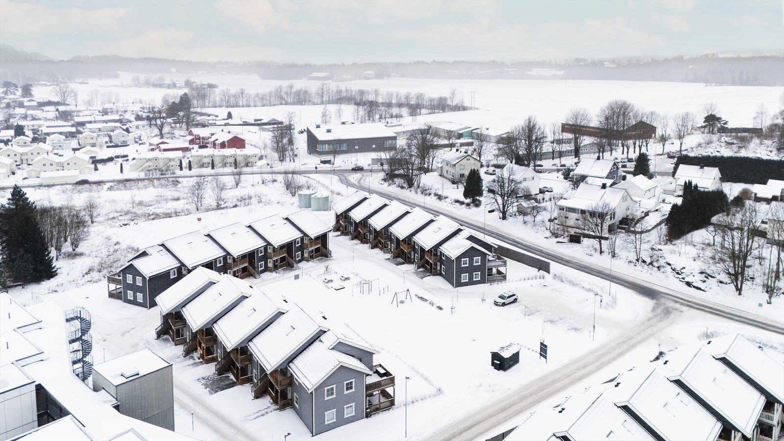 Dronefoto Galleribilde