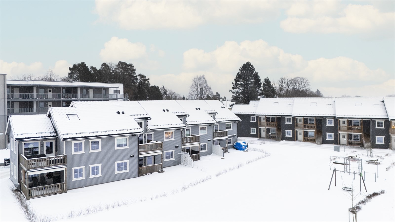 Dronefoto Galleribilde