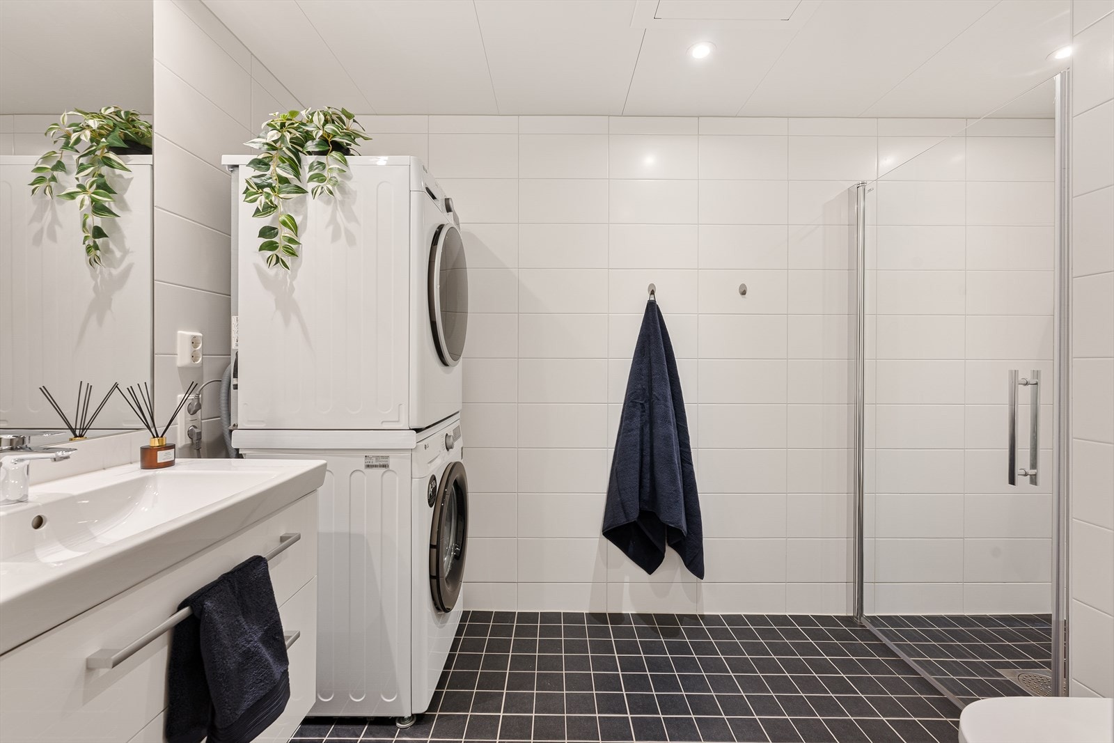 Badet har opplegg til vaskemaskin Galleribilde