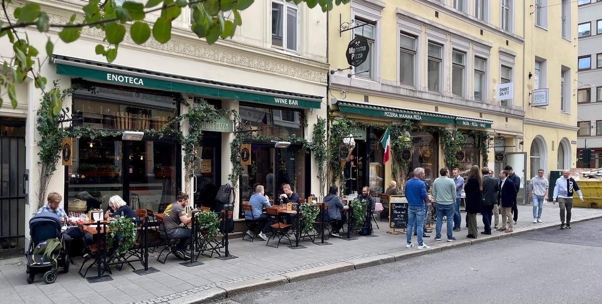 Oslos Beste Pizza? Mamma Pizza rett over gaten Galleribilde