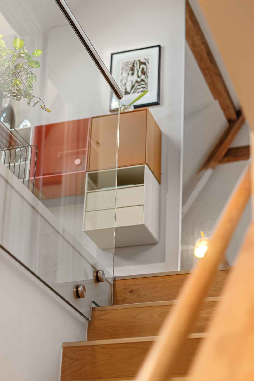 Fine detaljer gir leiligheten et unikt og koselig preg. Galleribilde