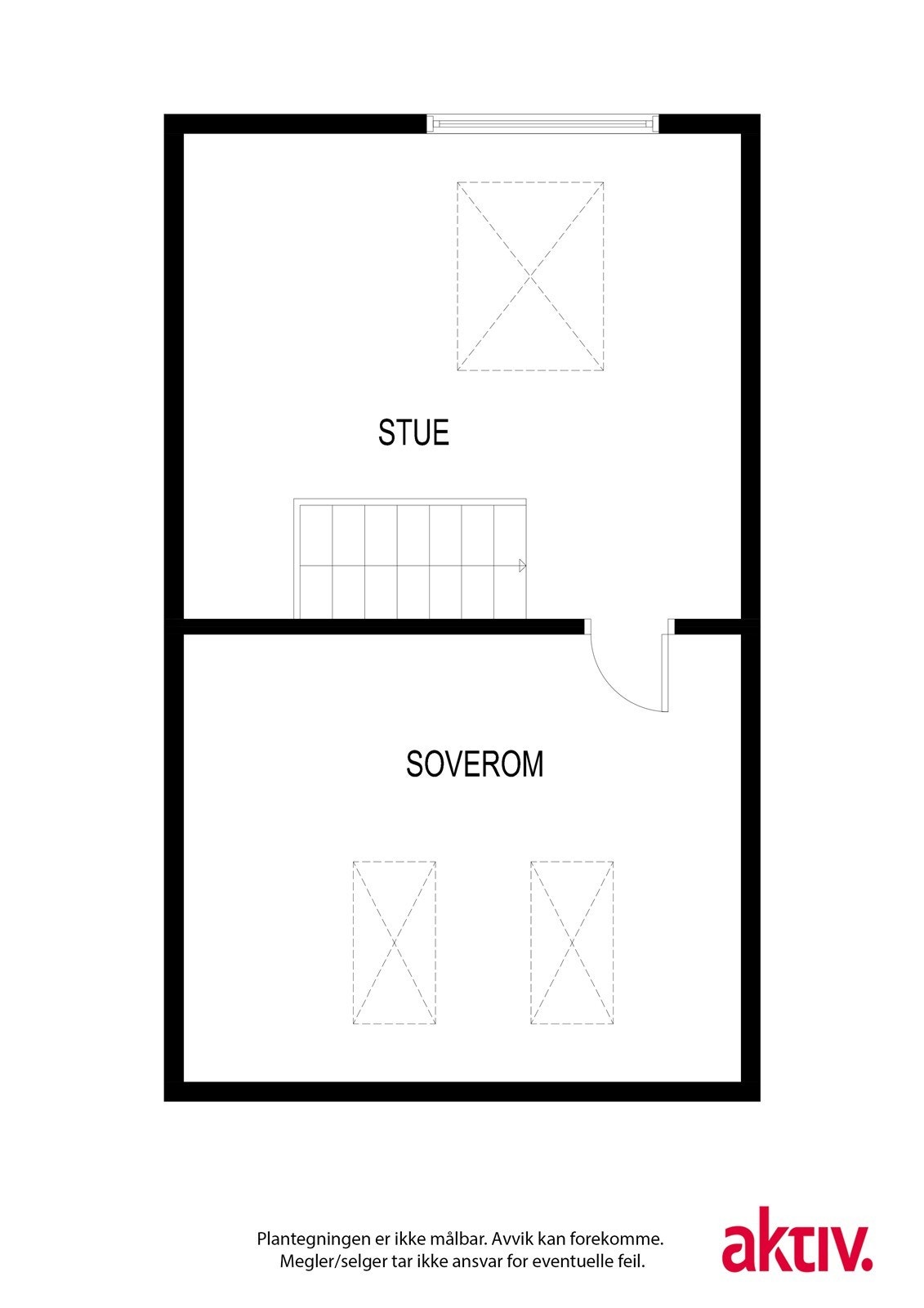 Plantegning - Loft Galleribilde