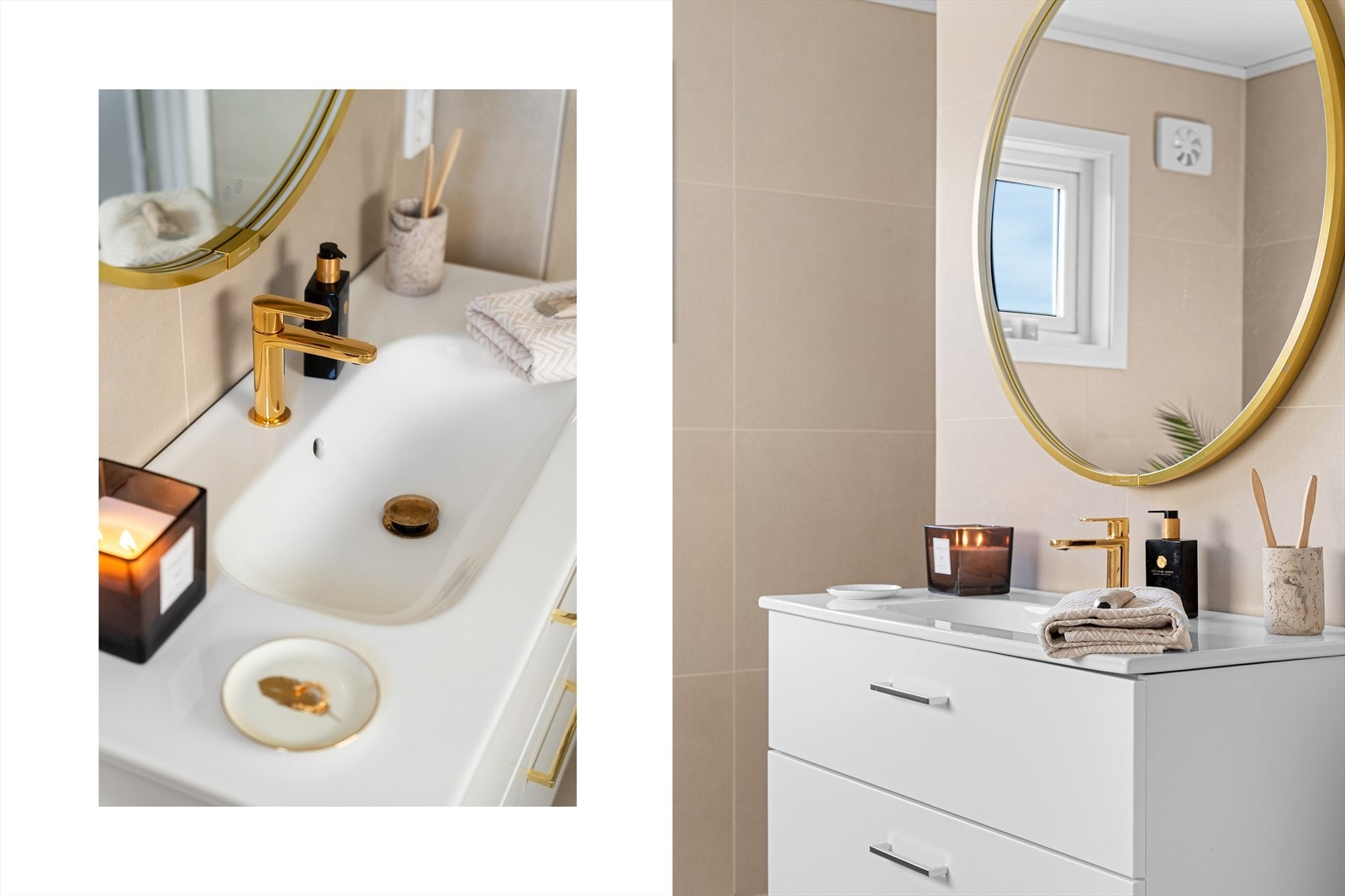 Detaljer baderom. Galleribilde