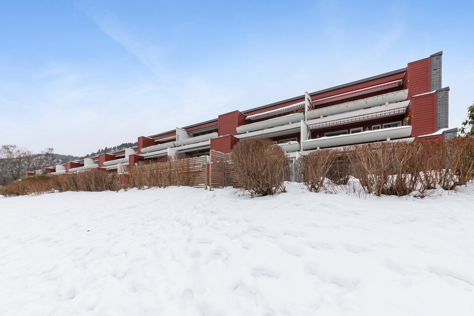 Fasadebilde av boligen. Galleribilde