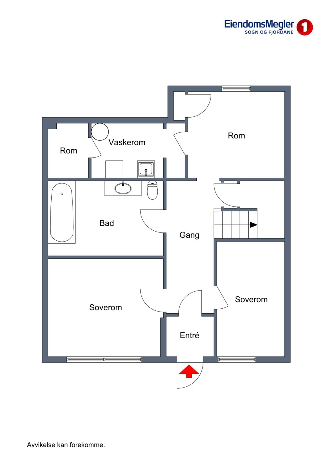 Planskisse 1.etasje Galleribilde