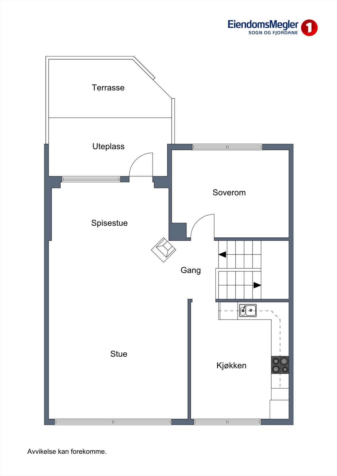 Planskisse 2.etasje Galleribilde