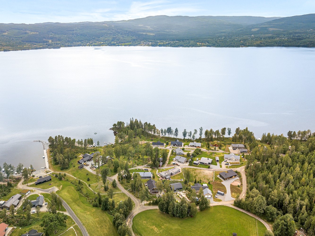 Tomteområdet Bogen Brygge Galleribilde