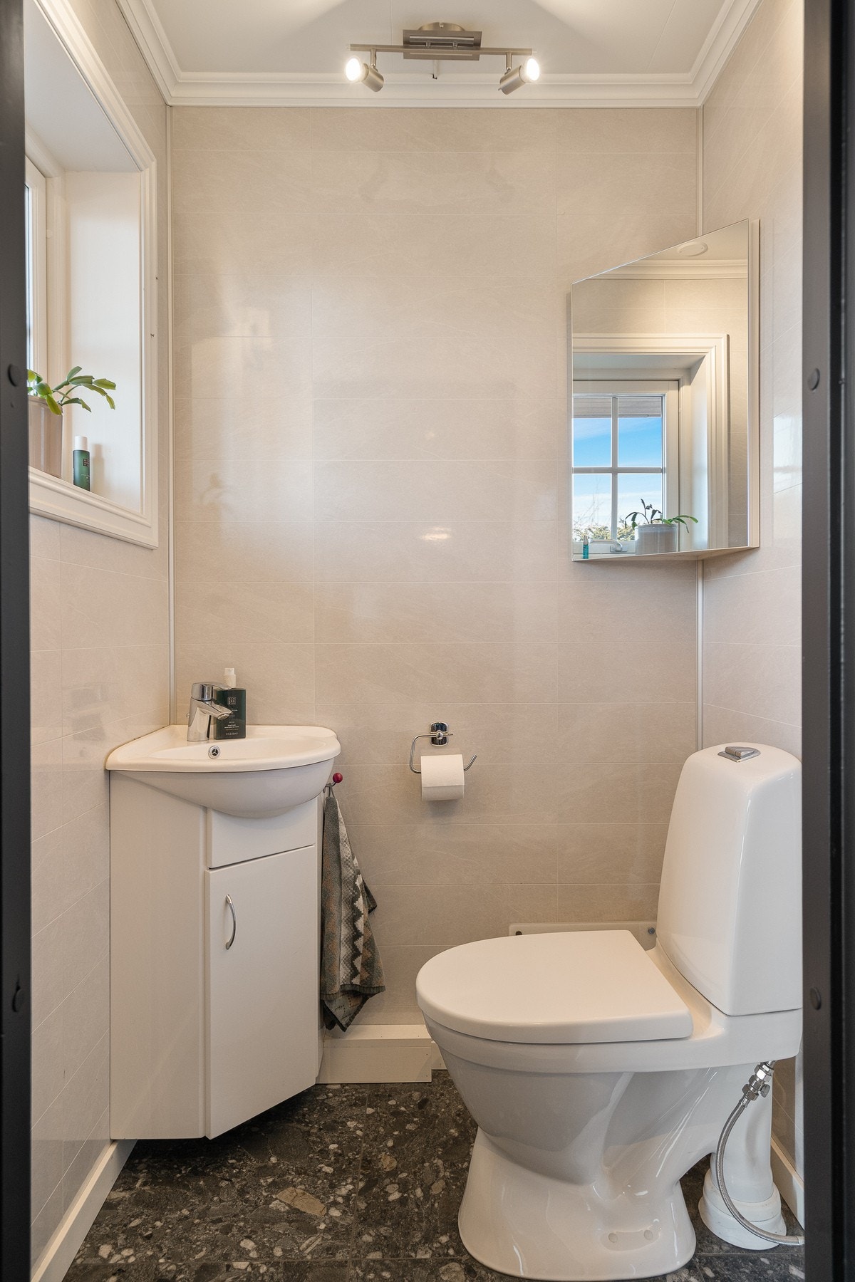 Toalettrom ved entré/gangen Galleribilde