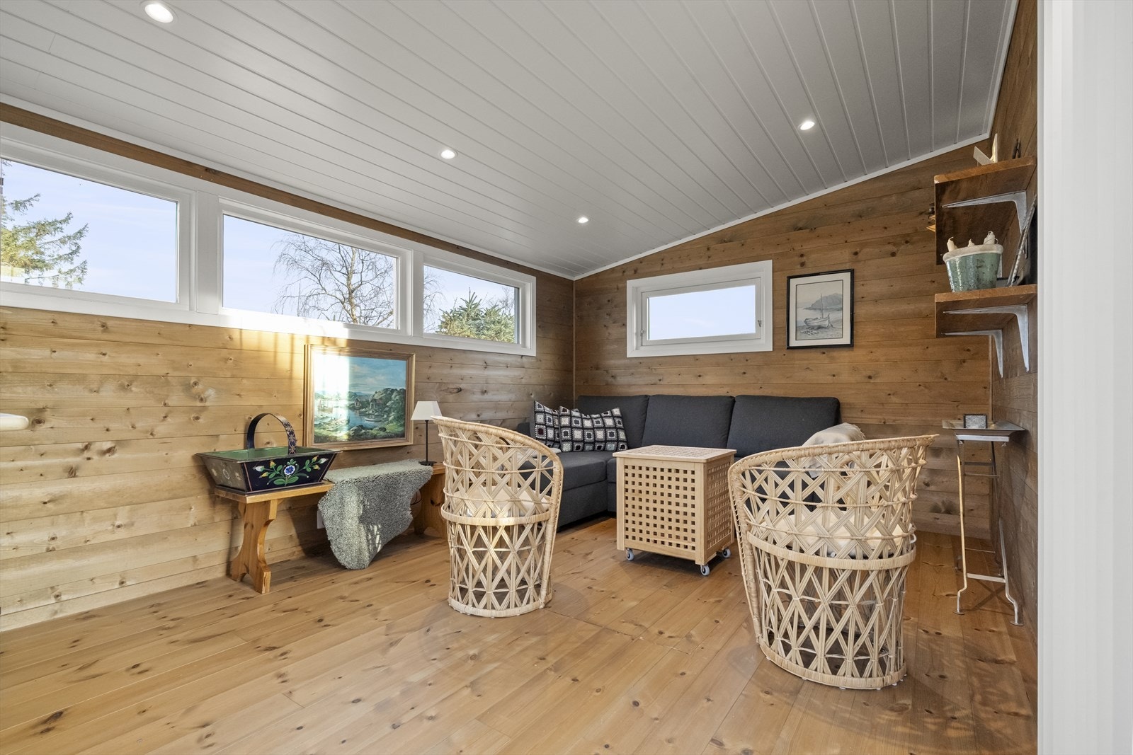 Hagestova er koseleg innreidd Galleribilde