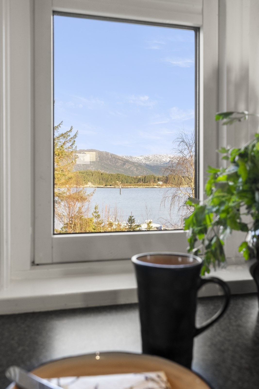 Utsikt frå kjøkkenet Galleribilde