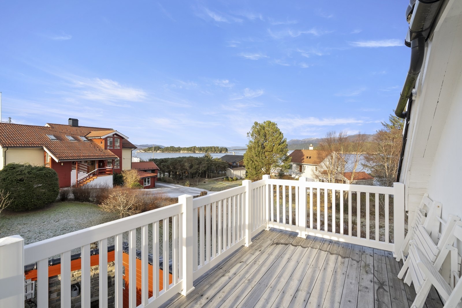 Utsikt frå altan i andre etasje Galleribilde