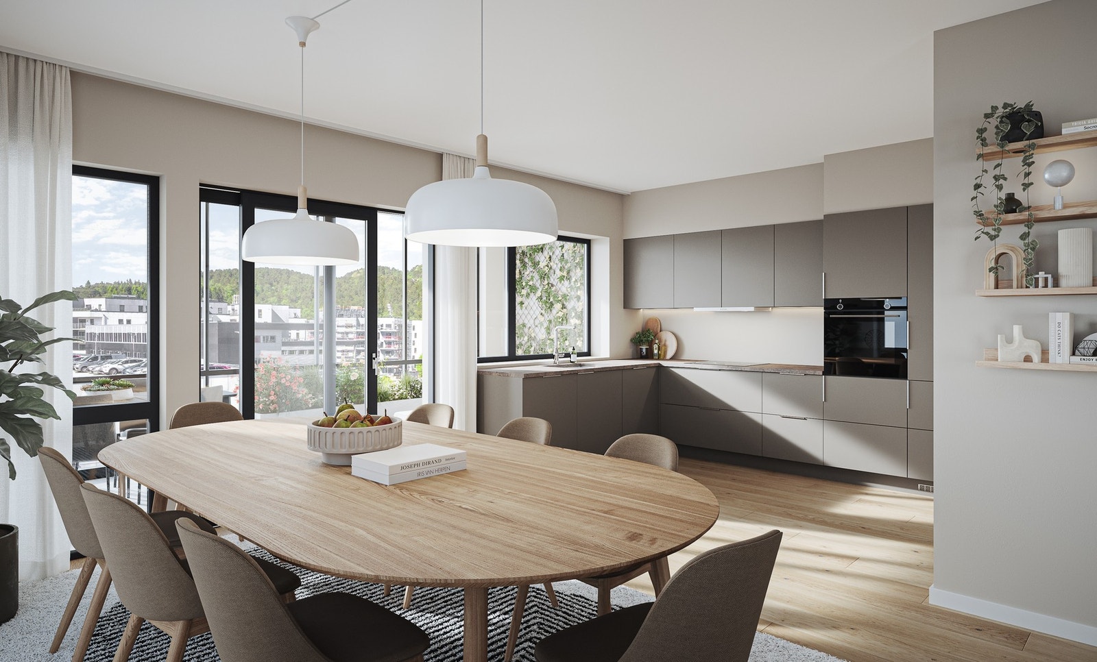 Kjøkken.
Illustrasjonsbiilde kan være fra andre leiligheter avvik kan forekomme. Galleribilde