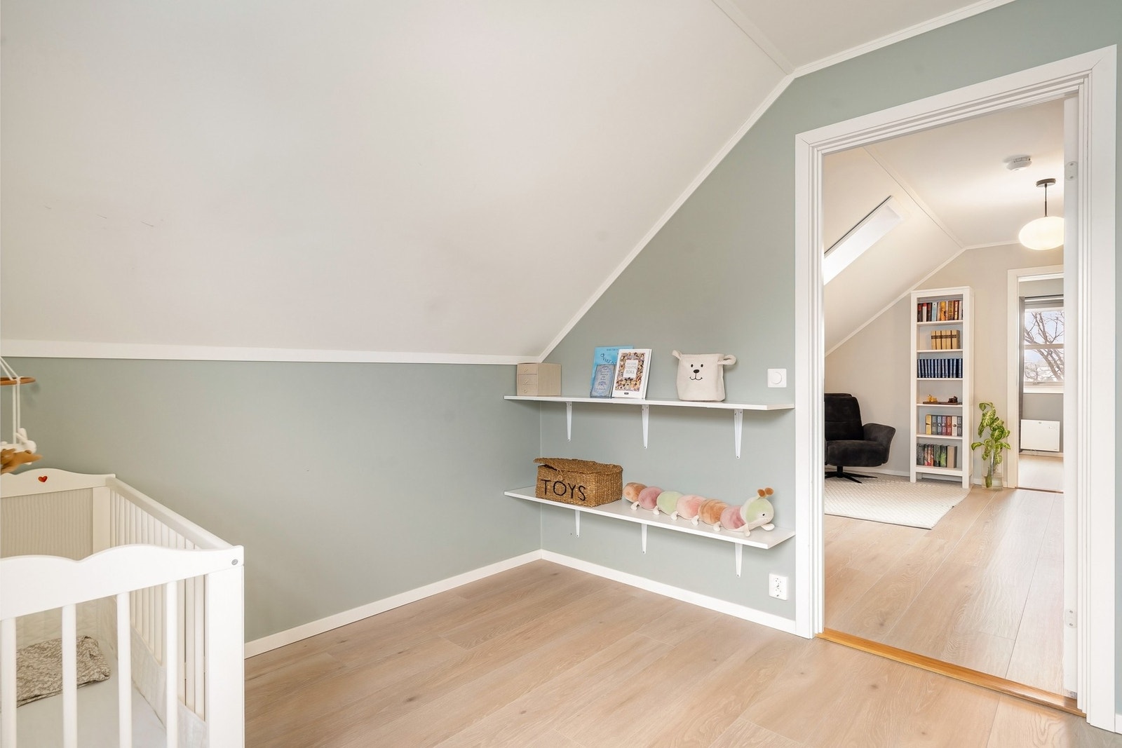 Dette er innredet som barnerom. Galleribilde