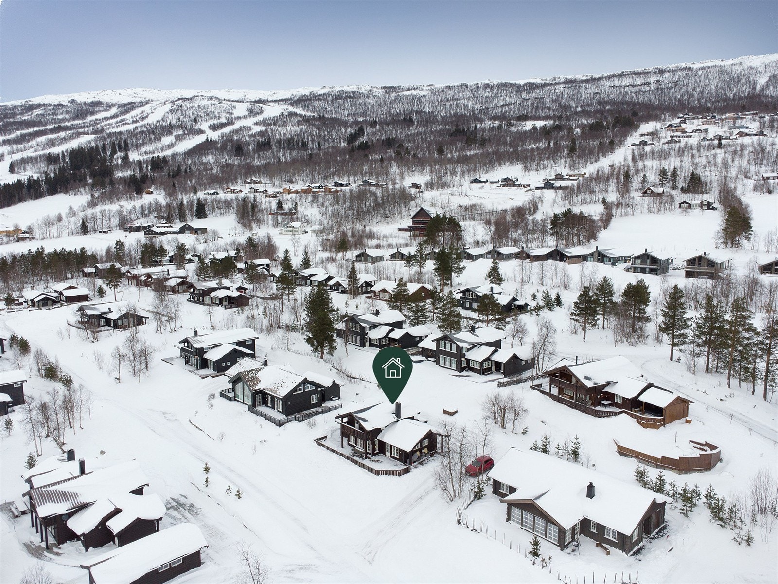 Dronebilde Galleribilde