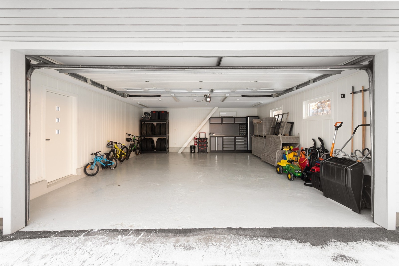 Det er montert varmepumpe og innlagt strøm Galleribilde