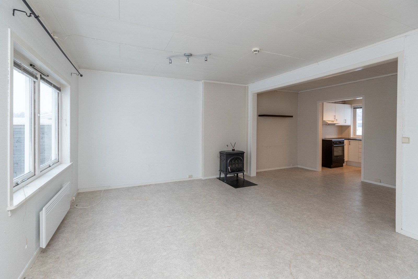 Fin plass til salong og spisestue Galleribilde