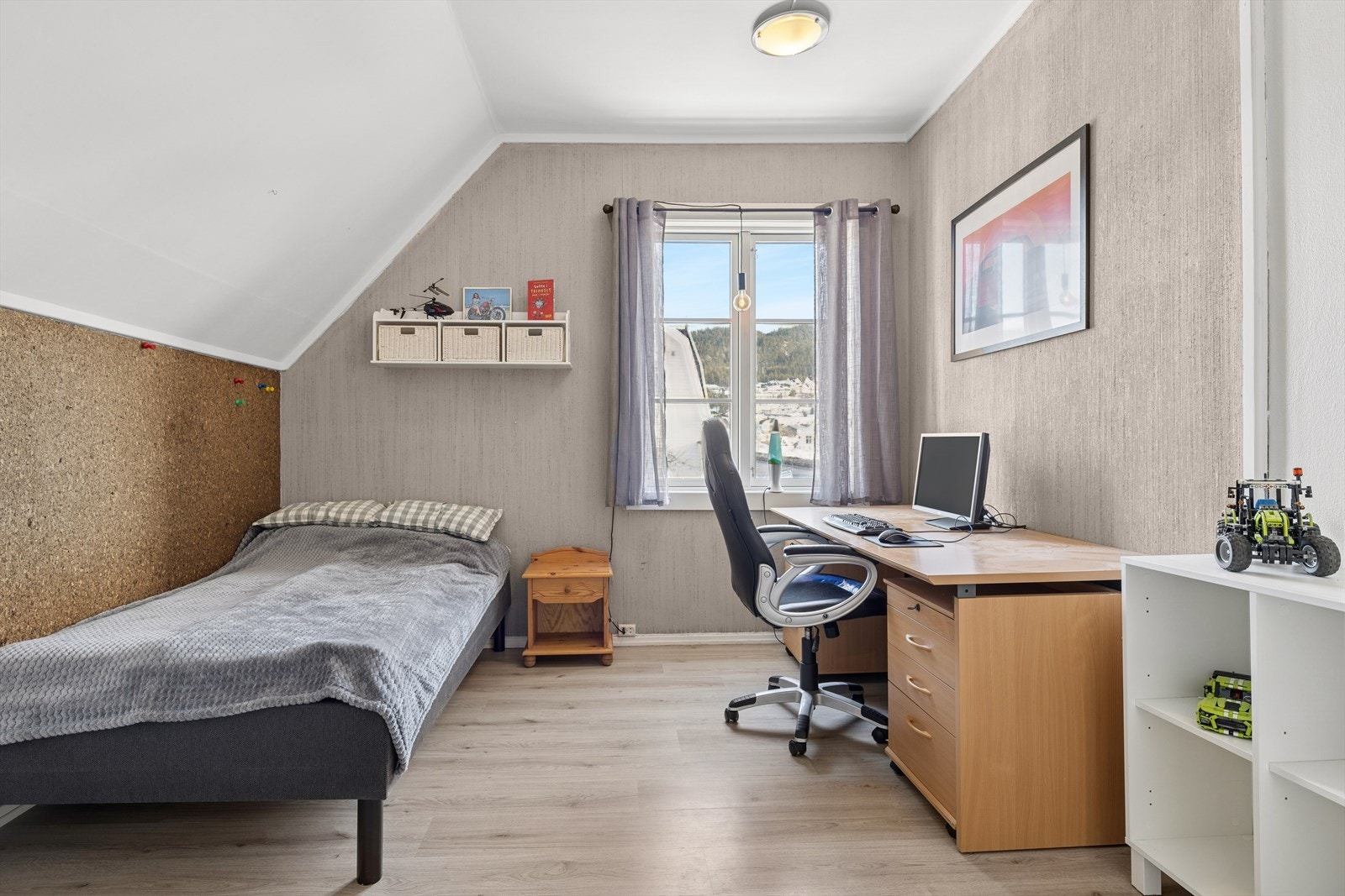 Alle soverommene er av god størrelse. Galleribilde