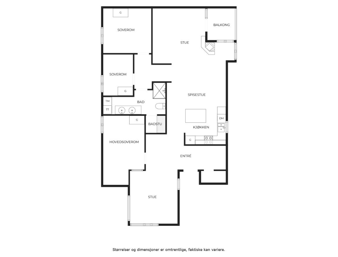 Plantegning. Galleribilde