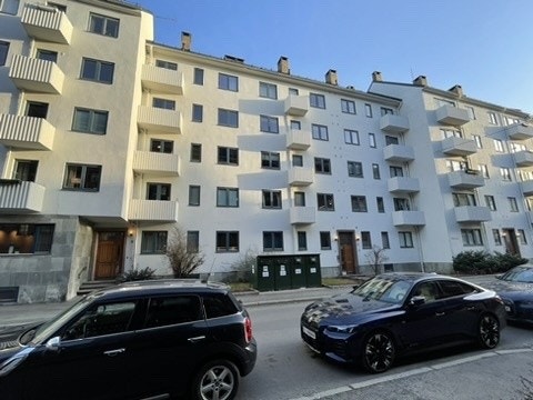 Plassering midt i smørøyet på Frogner Galleribilde