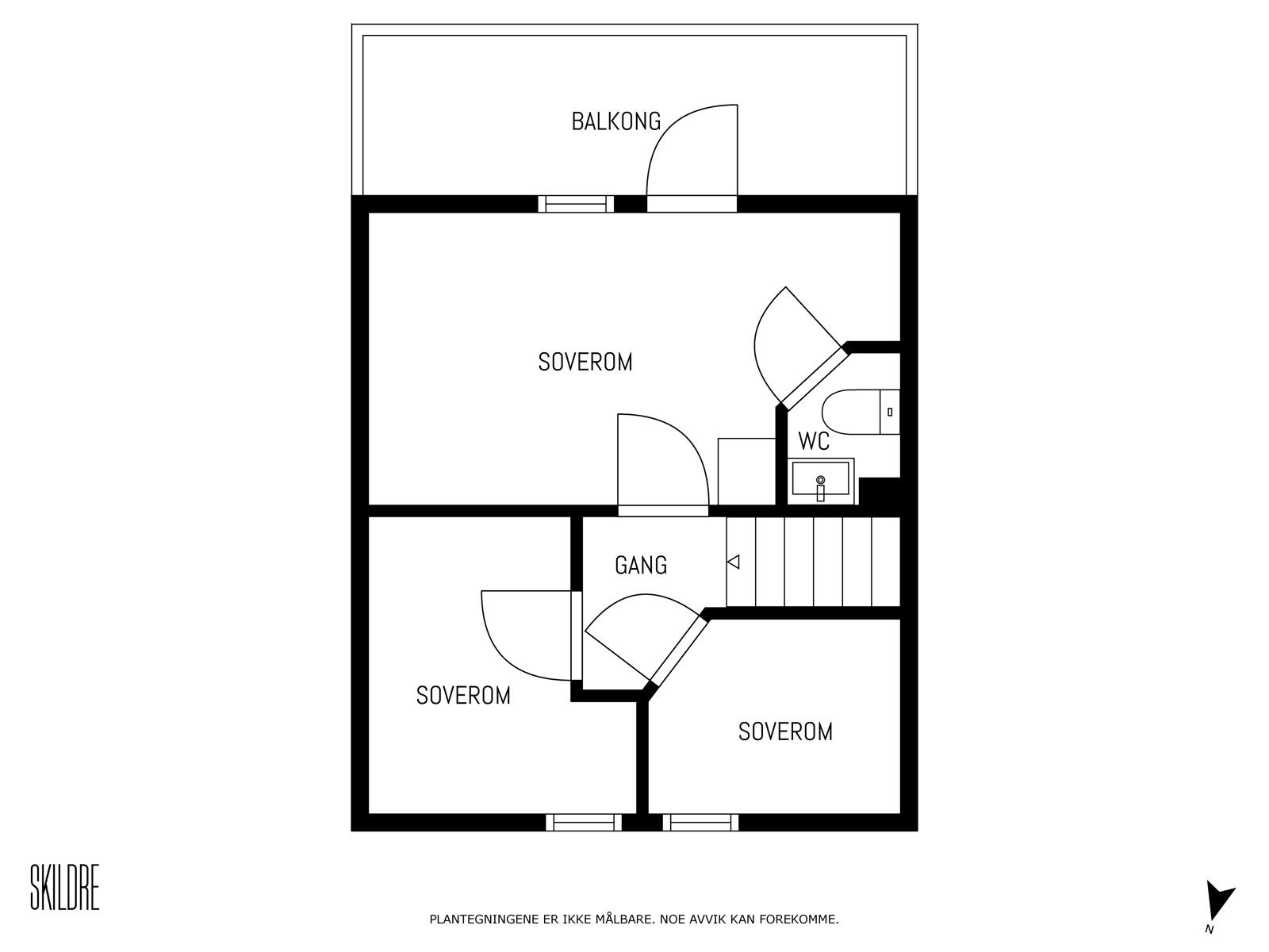 Plantegning 2.etasje Galleribilde